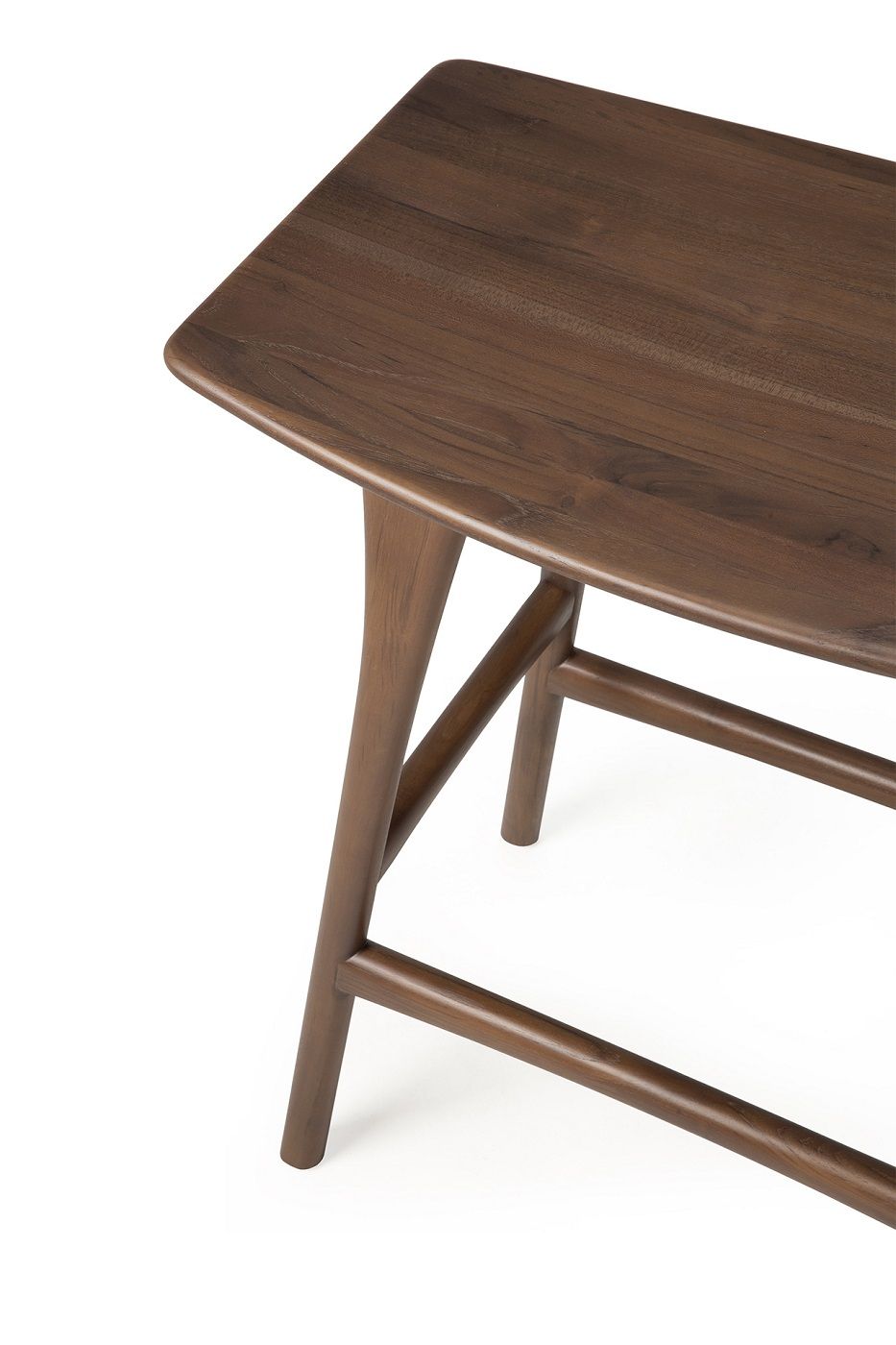 Osso Tabouret de bar teck marron foncé Ethnicraft 