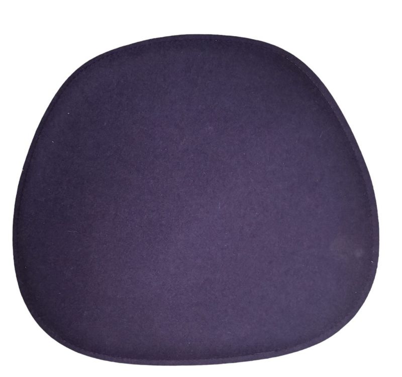 Coussin d'assise Eames Side Chair DSR,DSW,DSX AUBERGINE Parkhaus Berlin OFFRE SPECIALE
