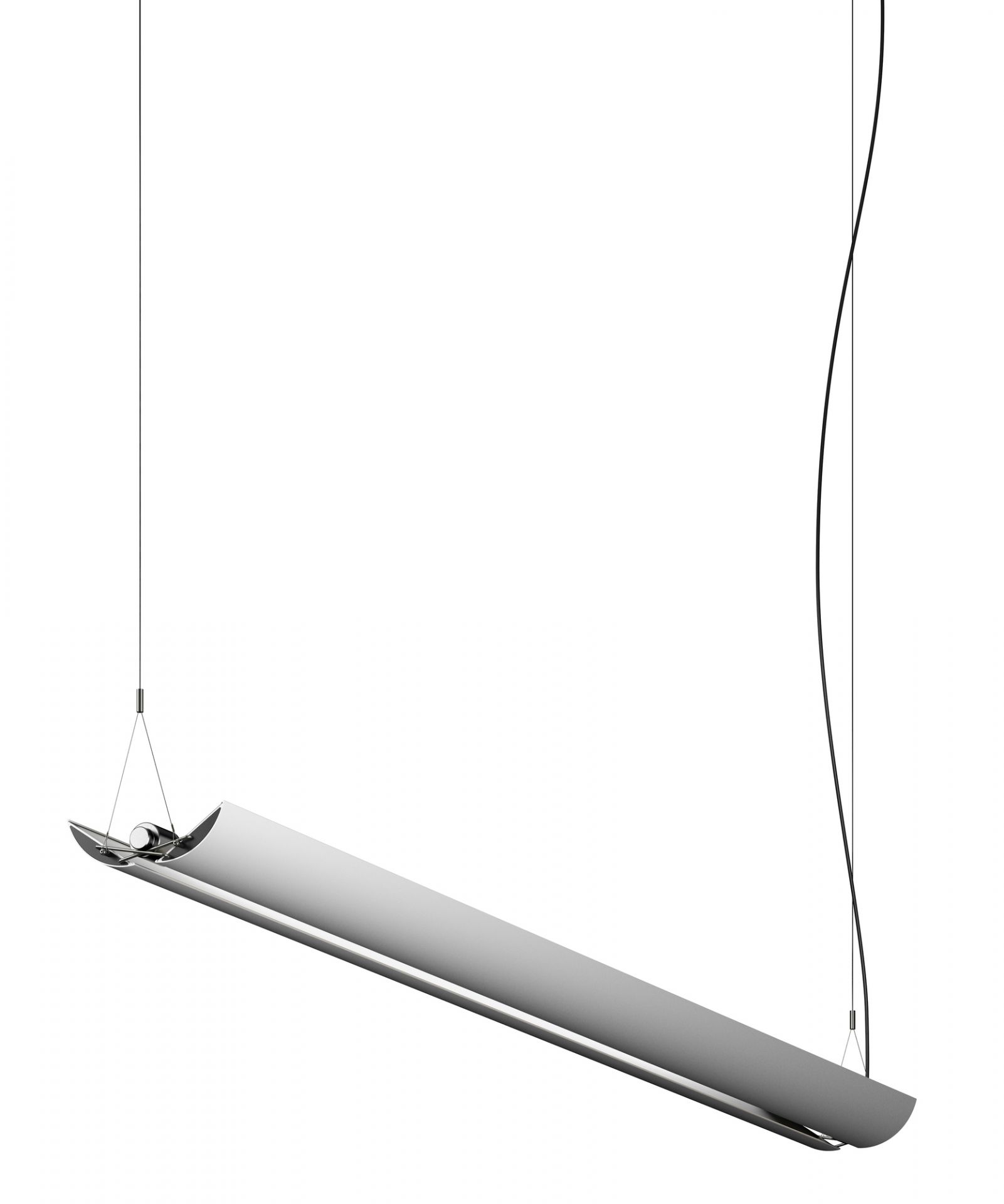Updown 30 Lumière pendentif Belux Aluminium 2700K Dimmable