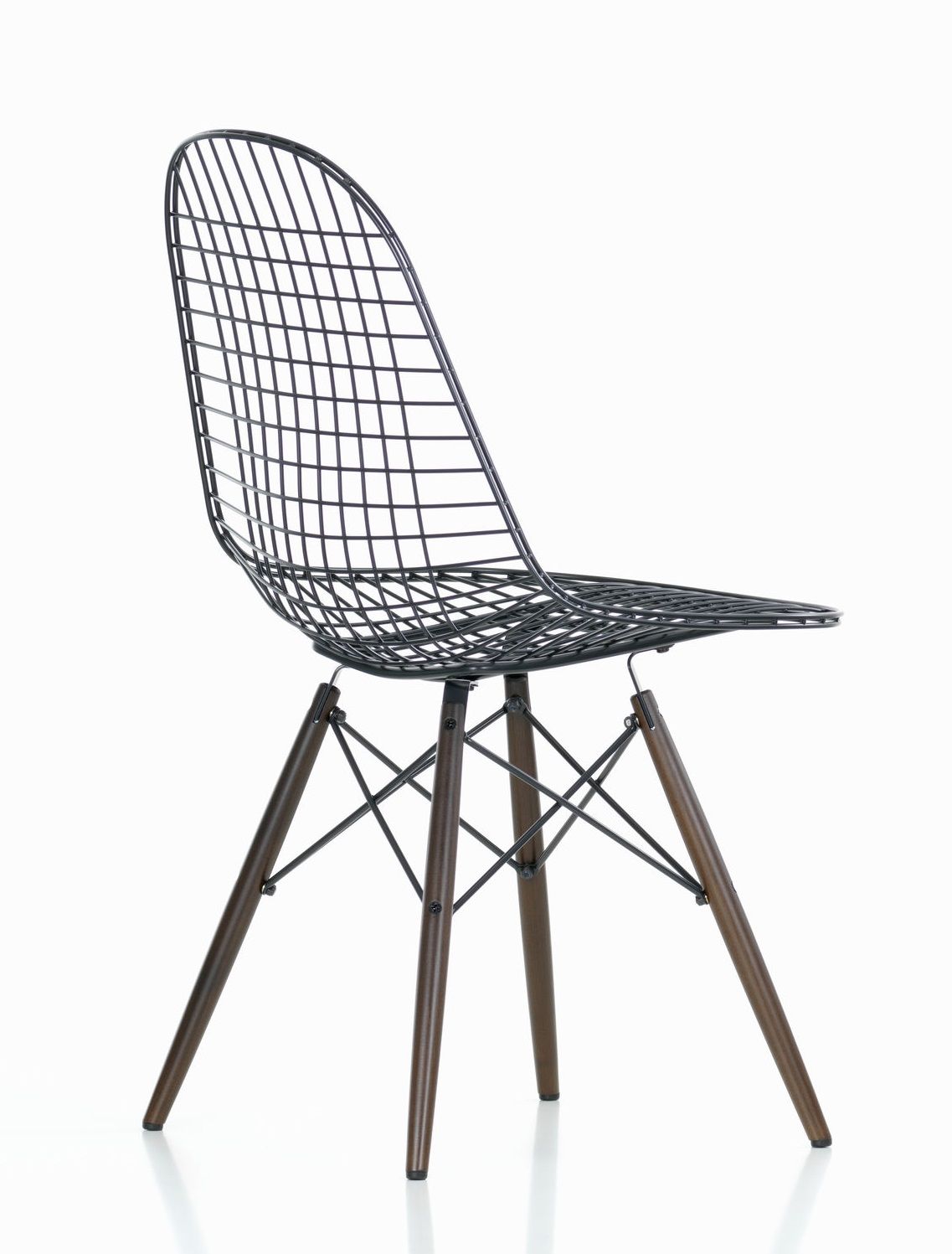 DKW Wire Chair Chaise assise rembourree Vitra