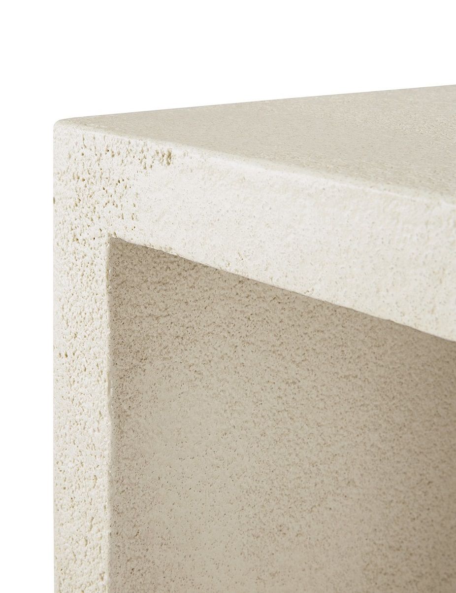 Console Elements Microcement Off White Ethnicraft