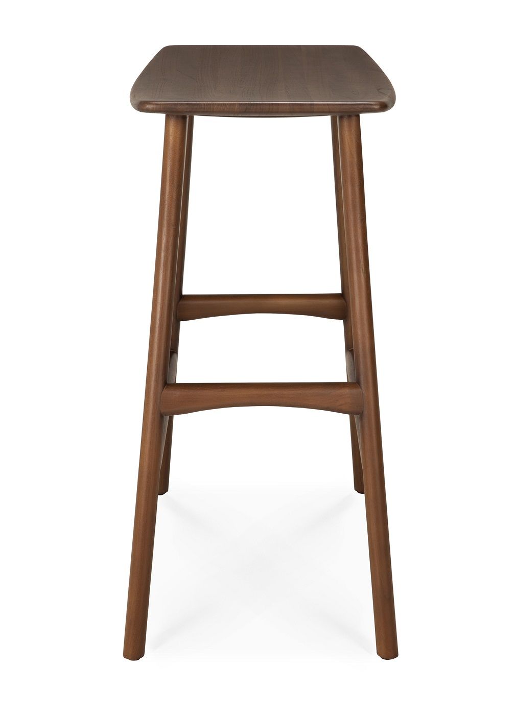 Osso Tabouret de bar teck marron foncé Ethnicraft 