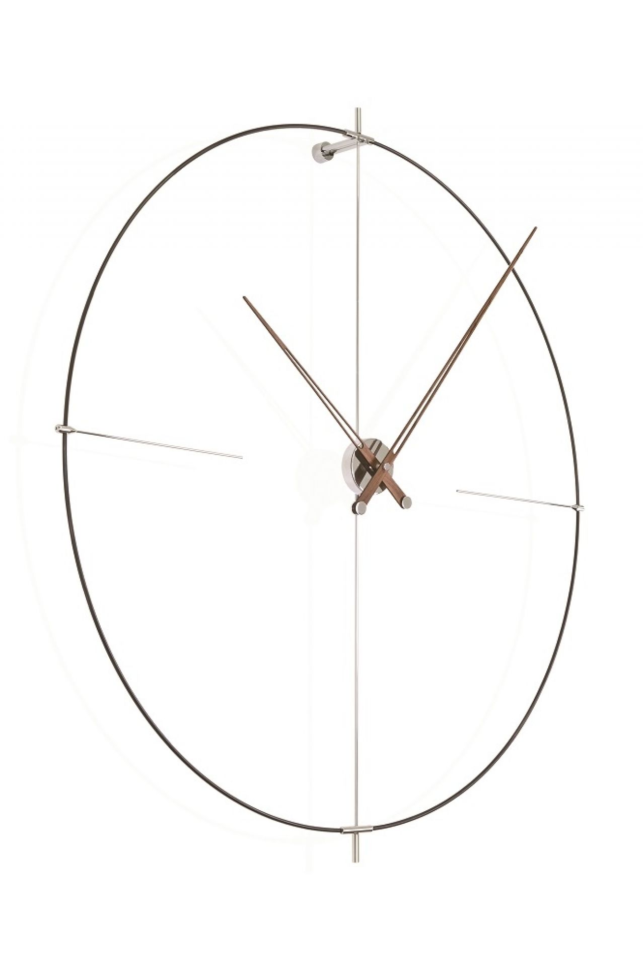 Bilbao N/ L Clock Horloge murale nomon