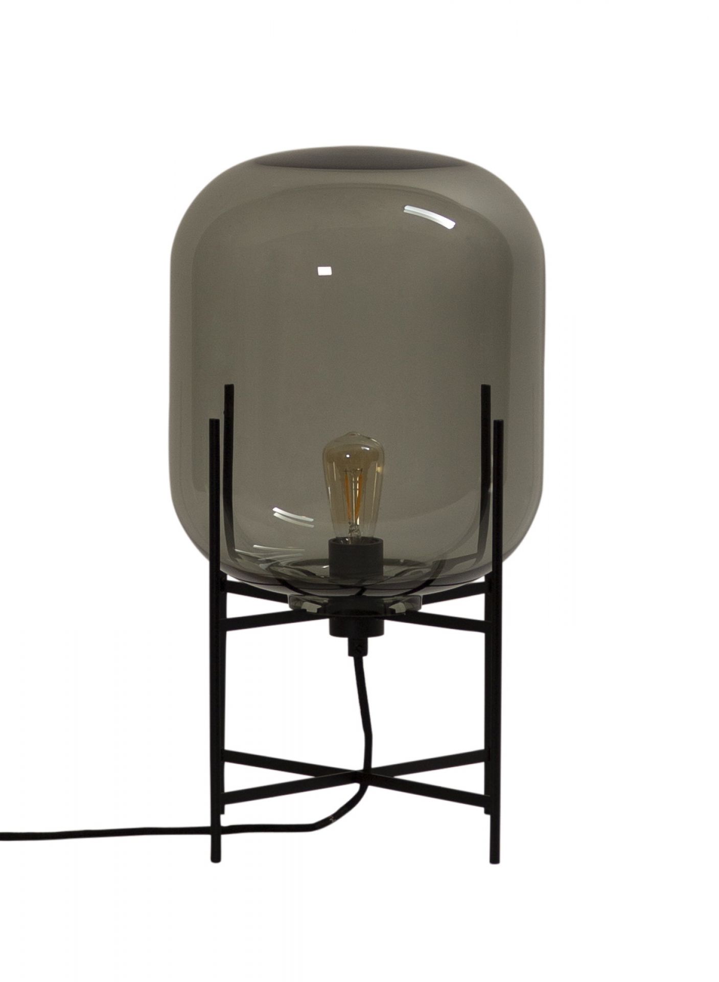 Oda Small lampe de table Gris acier Pulpo