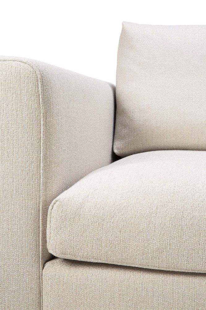 Mellow Sofa Off White Eco Tissu - accoudoir droit Ethnicraft