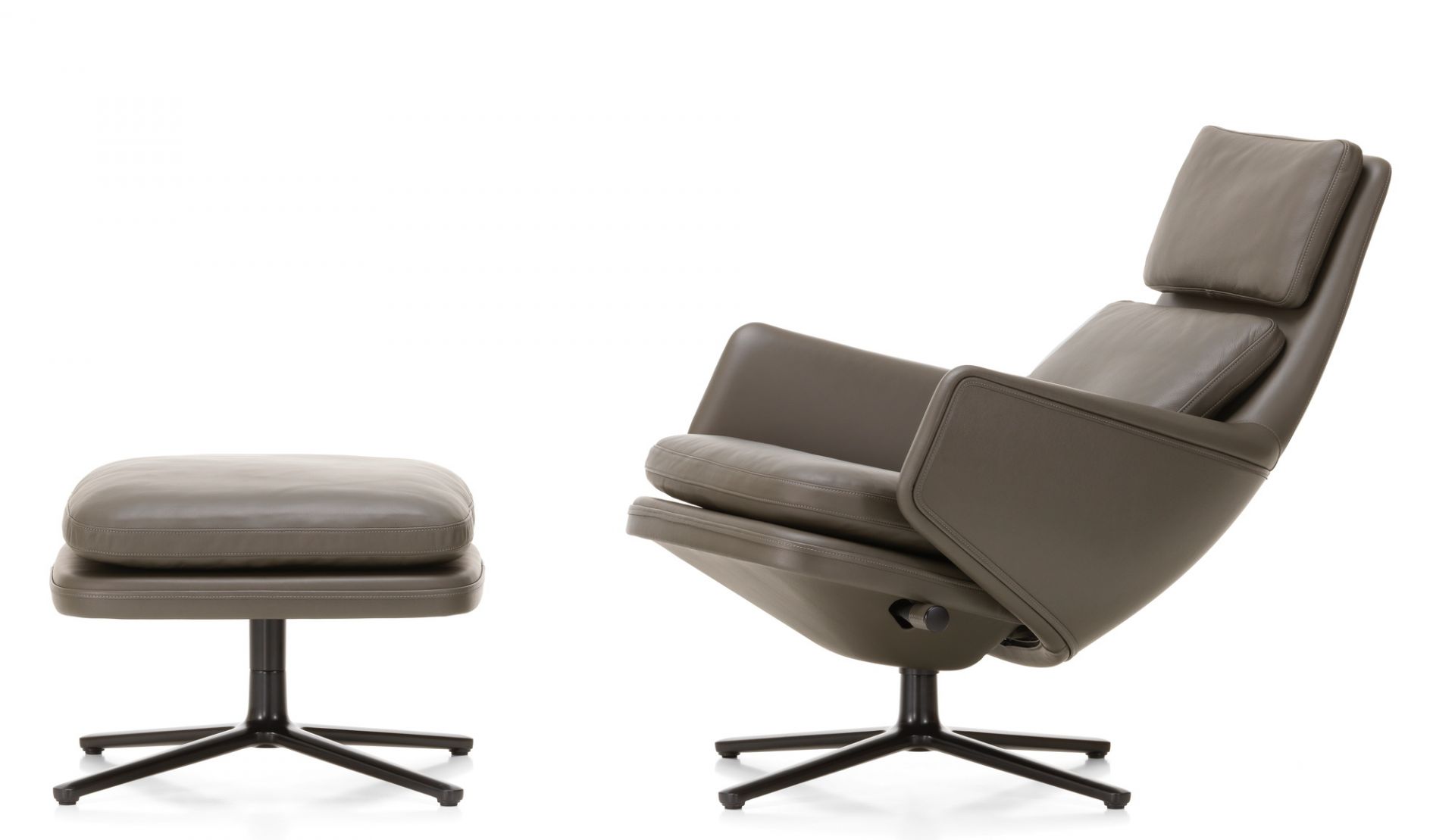 Grand Relax Fauteuil & Ottoman Vitra