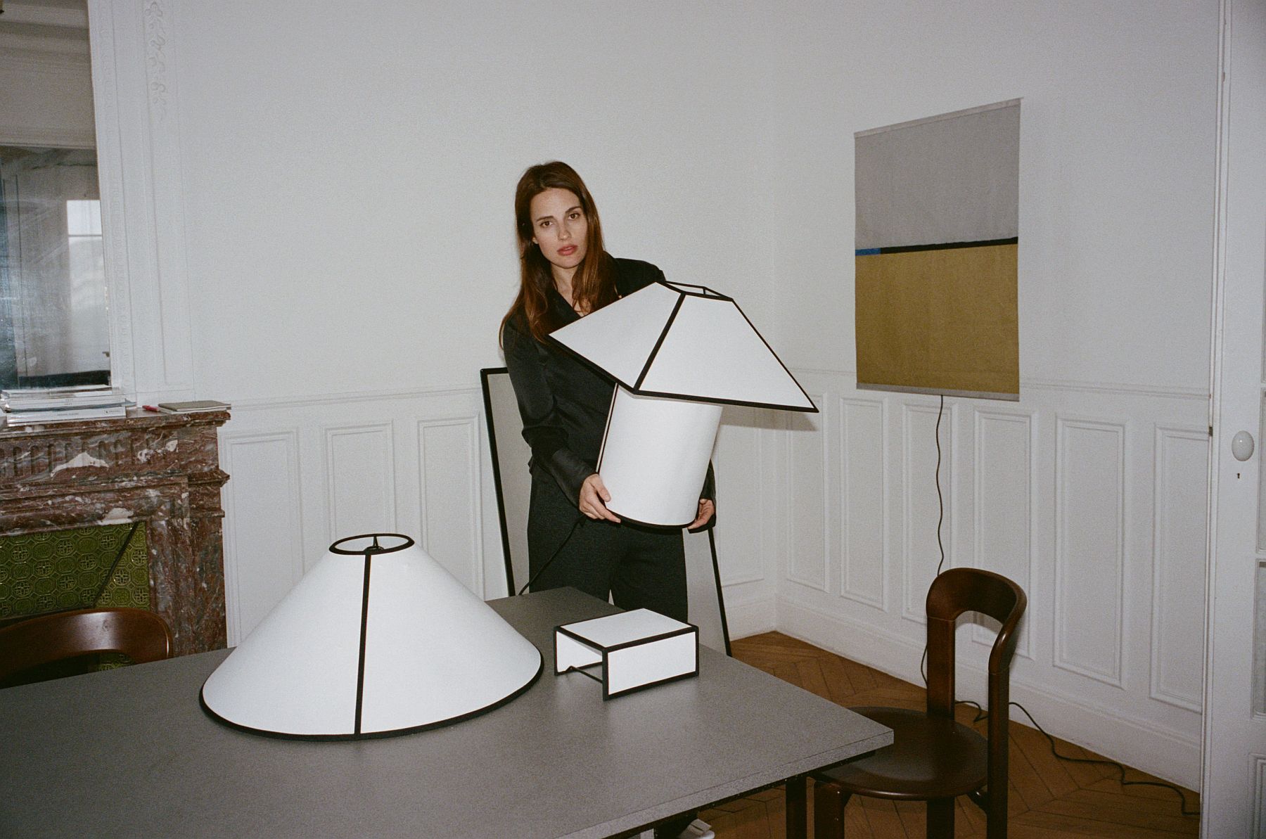 Ava Pyramid Table Lamp Lampe de table Hay