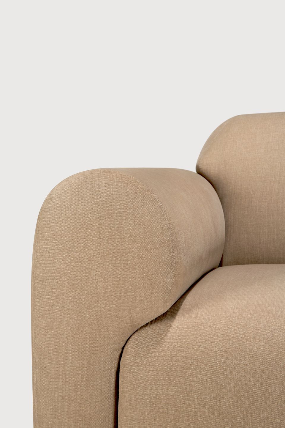 Bulky Canapé modulaire Light Sepia Position couchée à droite Ethnicraft