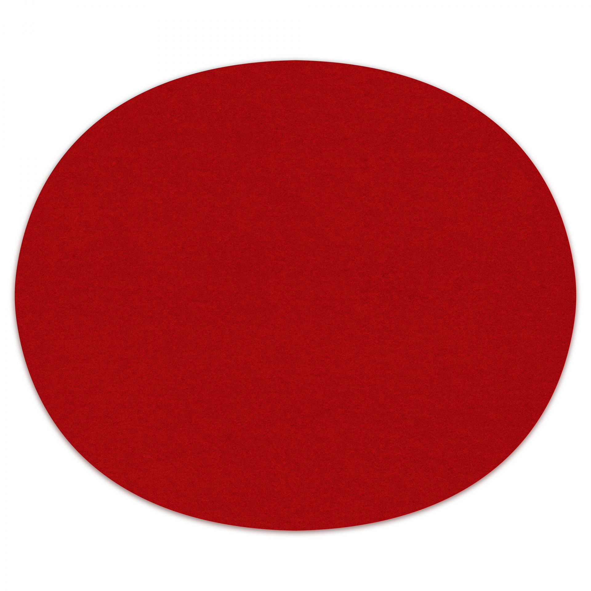 Coussin de siège - Feutre Fritz Hansen 3107 Chaise Rouge Hey Sign