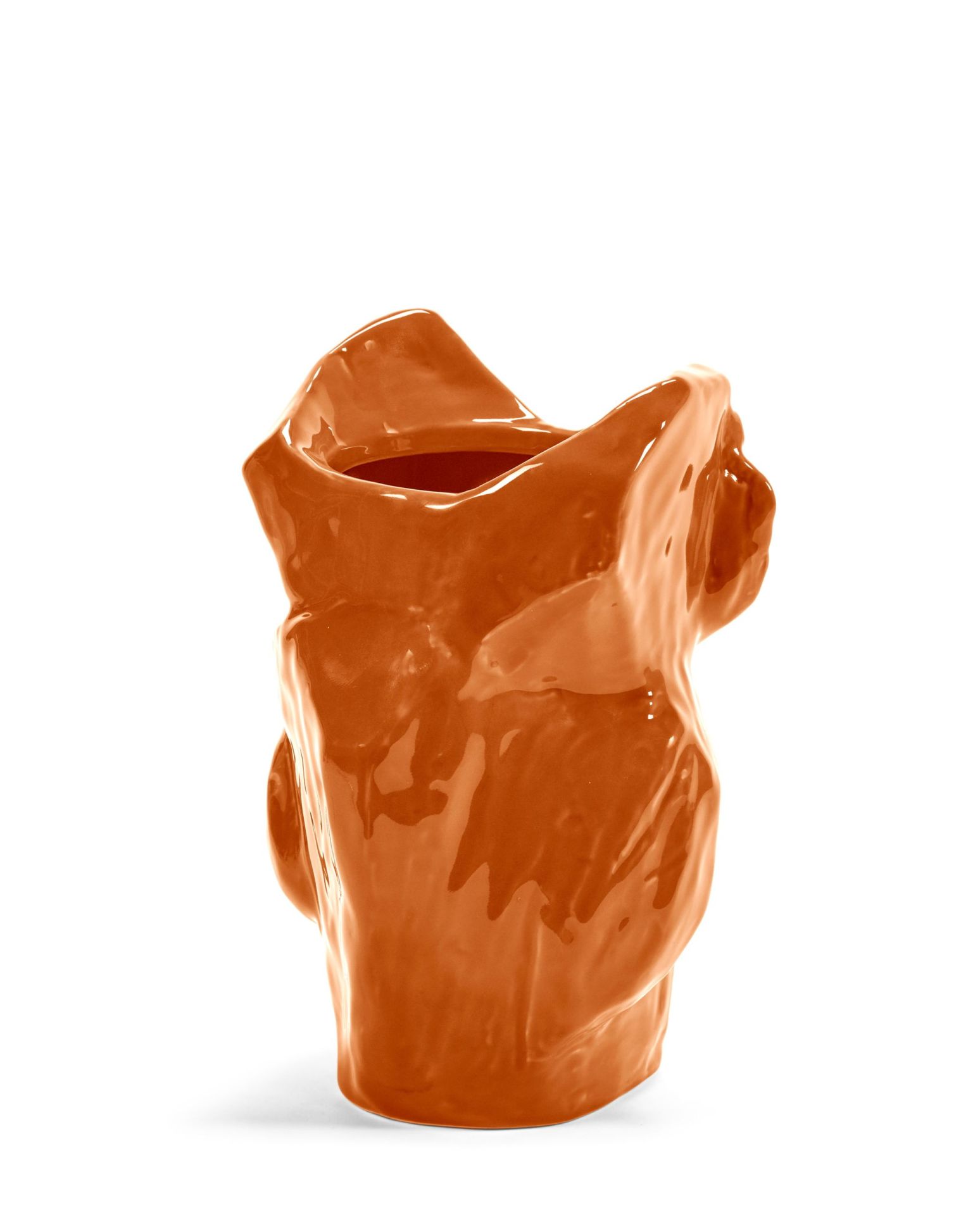 Vase hibou S Serax Orange