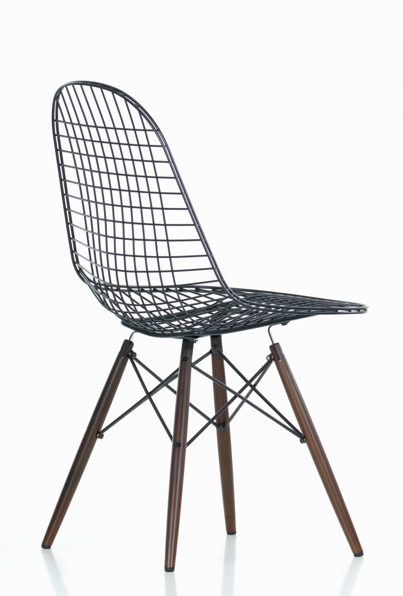 DKW Wire Chair Chaise assise rembourree Vitra