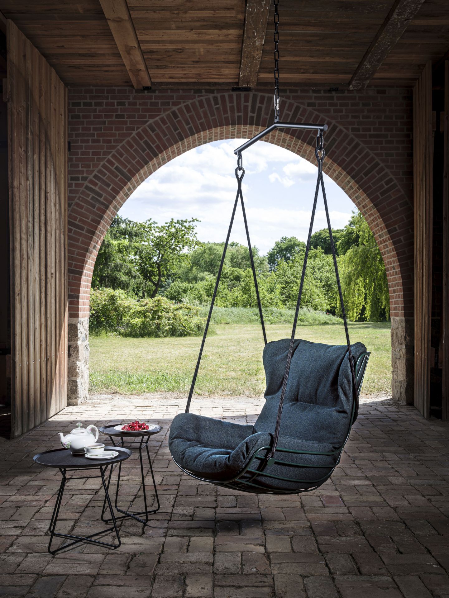 Leyasol Wingback fauteuil oscillant Freifrau Manufaktur