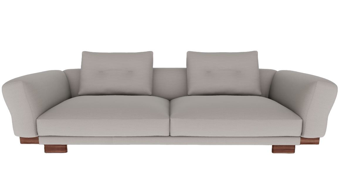 Canapé linéaire Sengu - utilisable seul Cassina