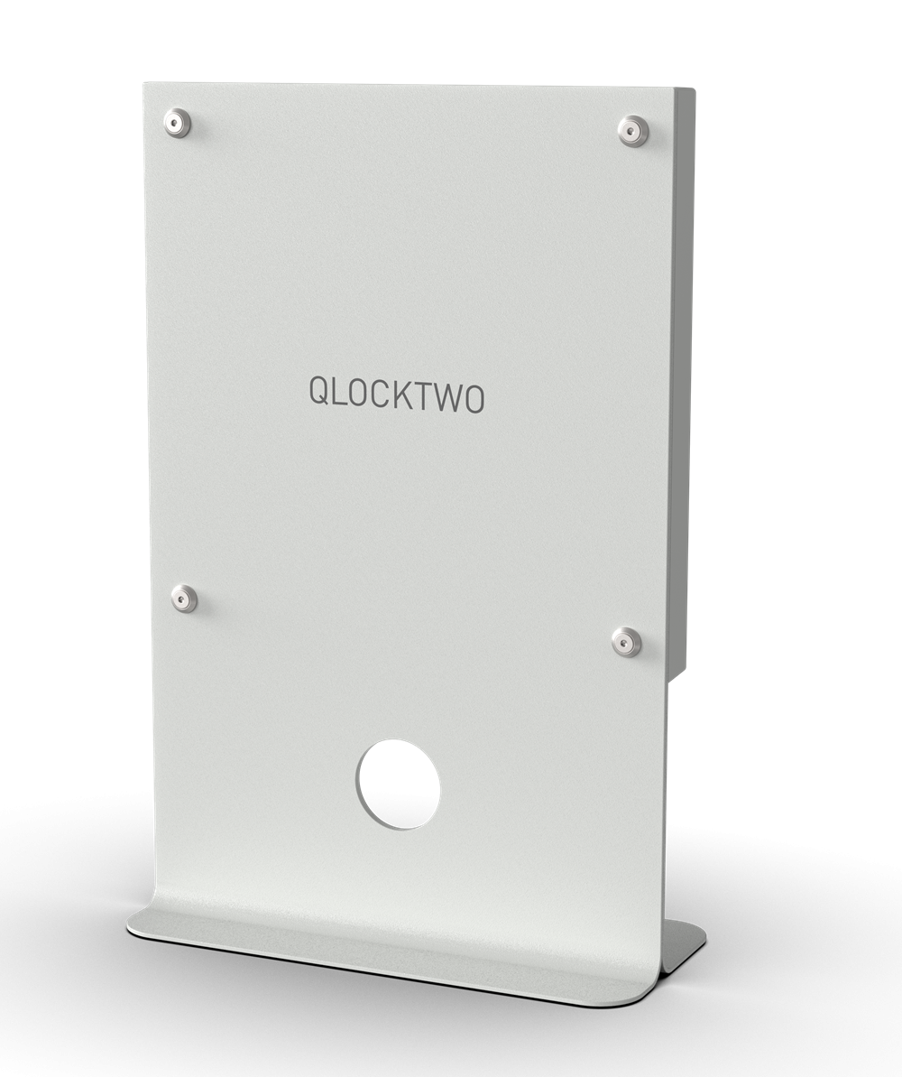 Support pour l'horloge murale Earth 45 QLOCKTWO