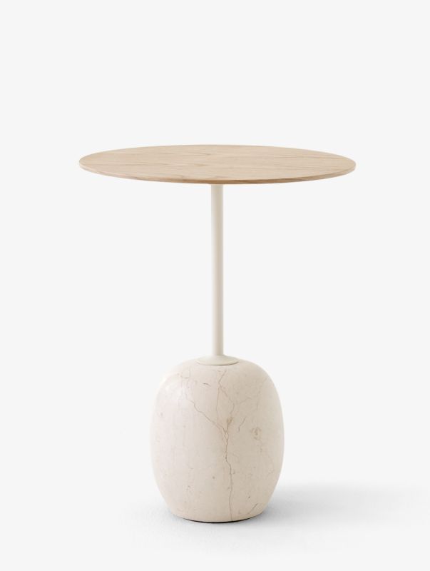 Lato LN8 / LN9 Table d'appoint avec plateau en bois AndTradition 