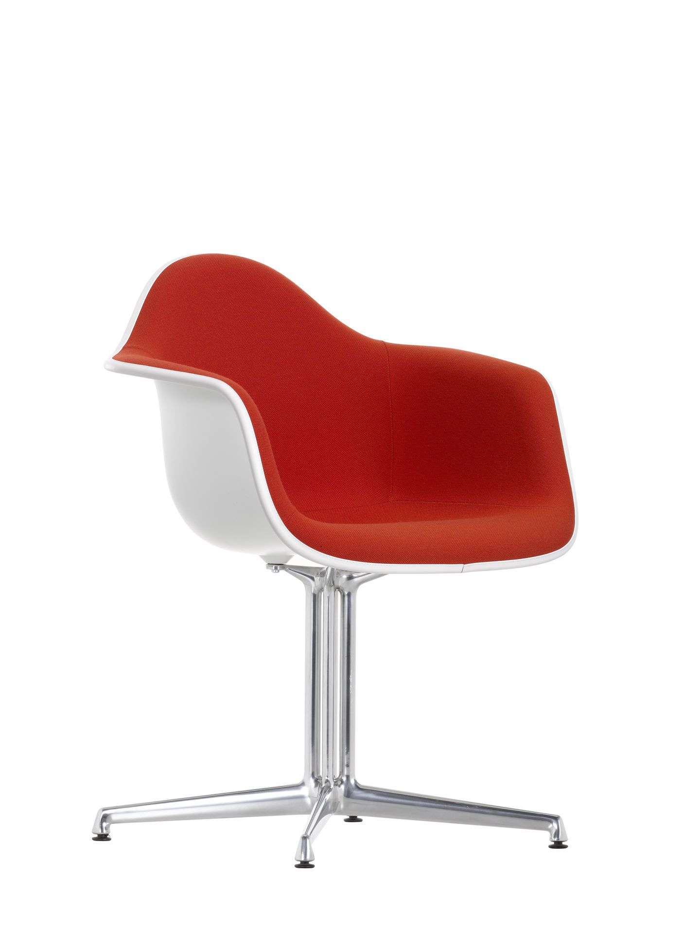 Eames Plastic Arm Chair DAL Chaise entièrement rembourrée Vitra