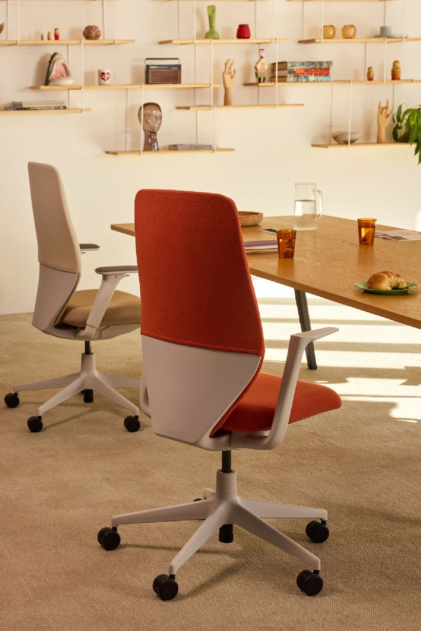 Fauteuil de bureau pivotant ACX Softknit Vitra
