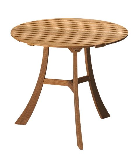 Vendia Table Ø 75 cm Table d'extérieur Skagerak by Fritz Hansen