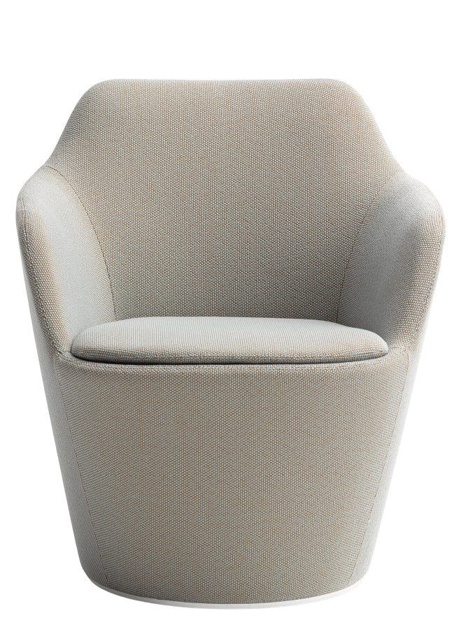 Flint fauteuil pivotant avec pied assiette pivotant Cor 