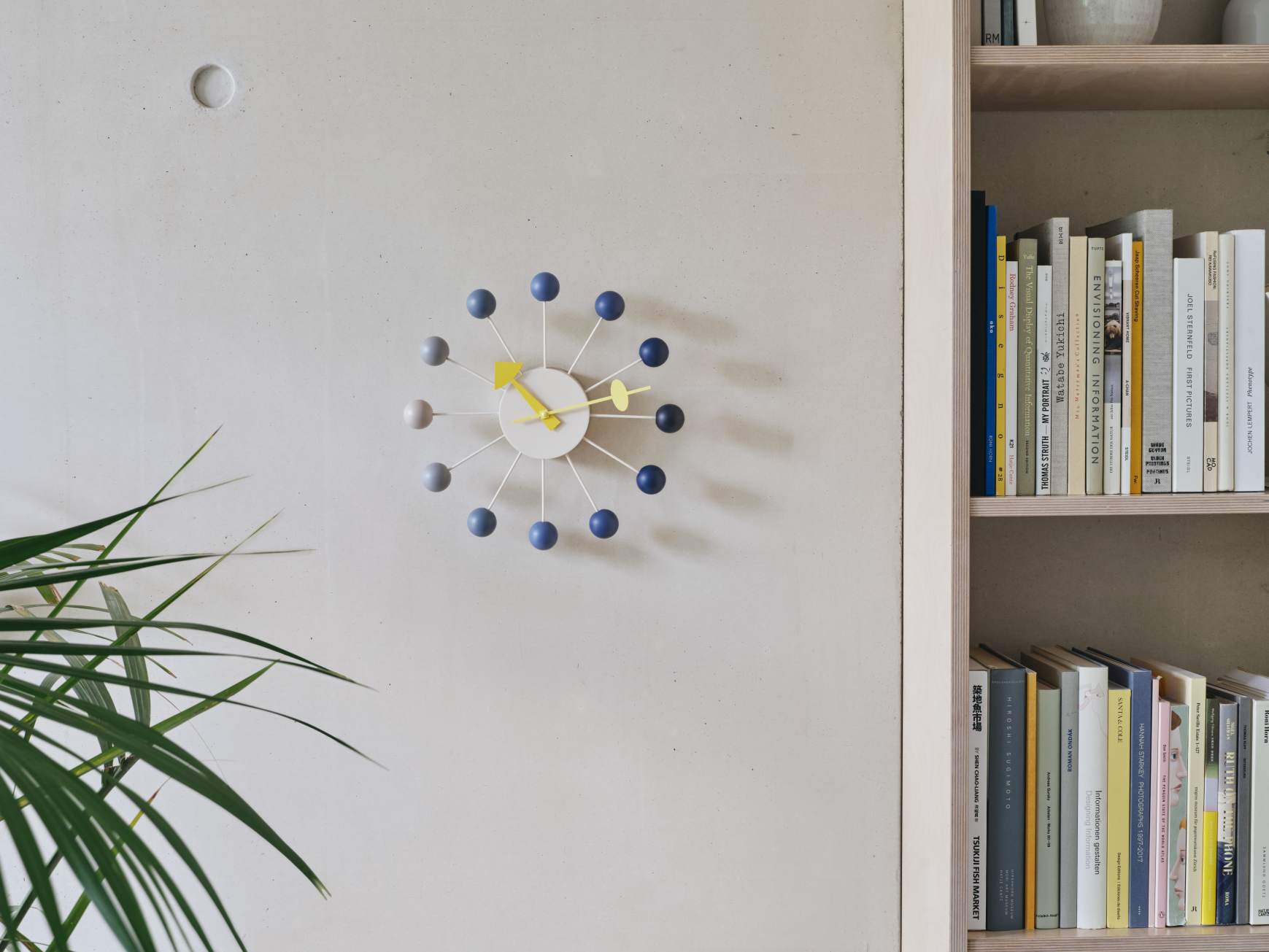 Ball Clock Horloge murale Dusk Vitra LIMITED EDITION   