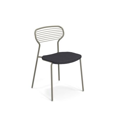 Apero C/1300 coussin de siège Lot de 4 gris foncé Emu