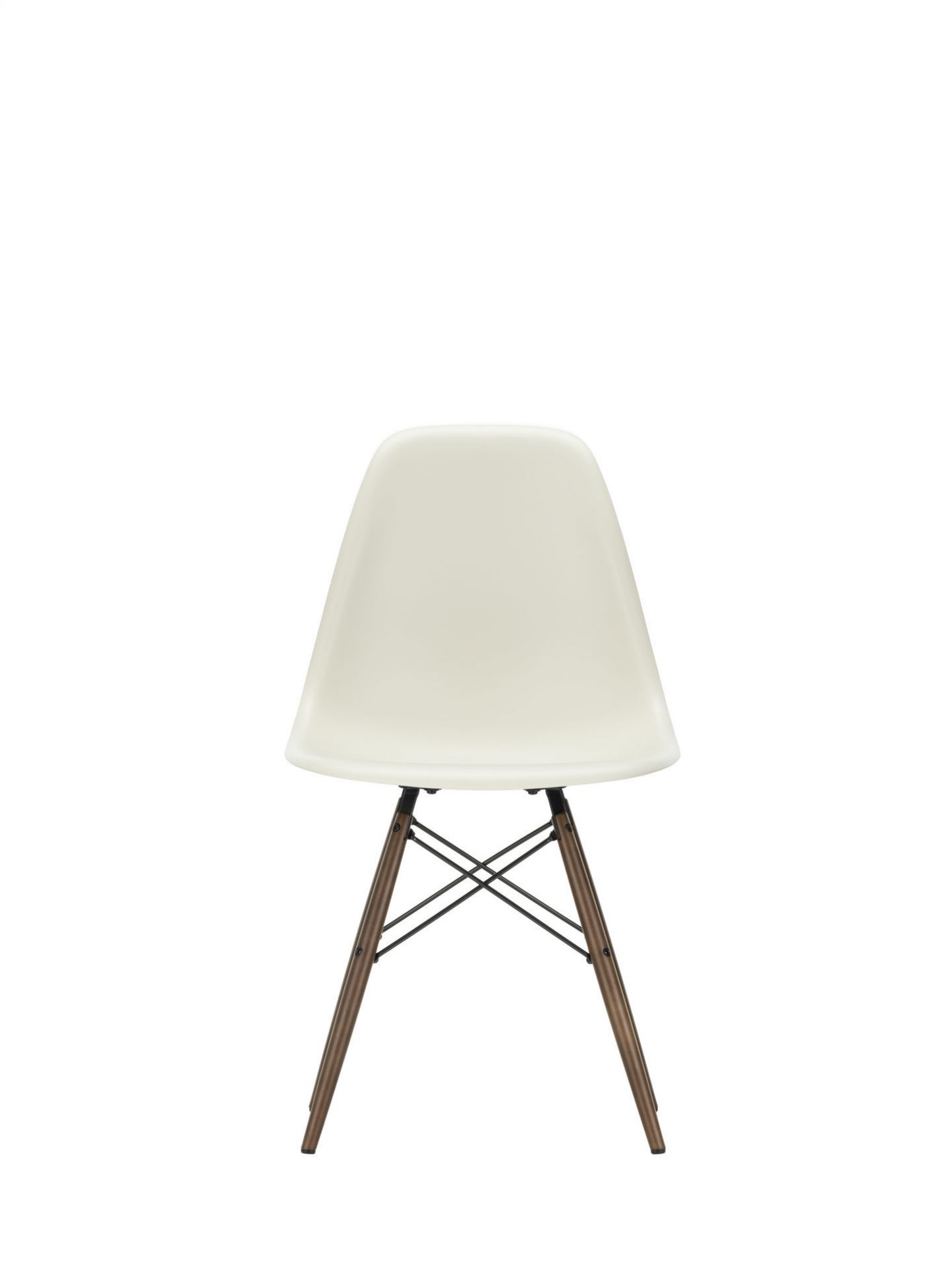 Eames Plastic Side Chair DSW Chaise Vitra Frêne Couleur miel - Rose tendre