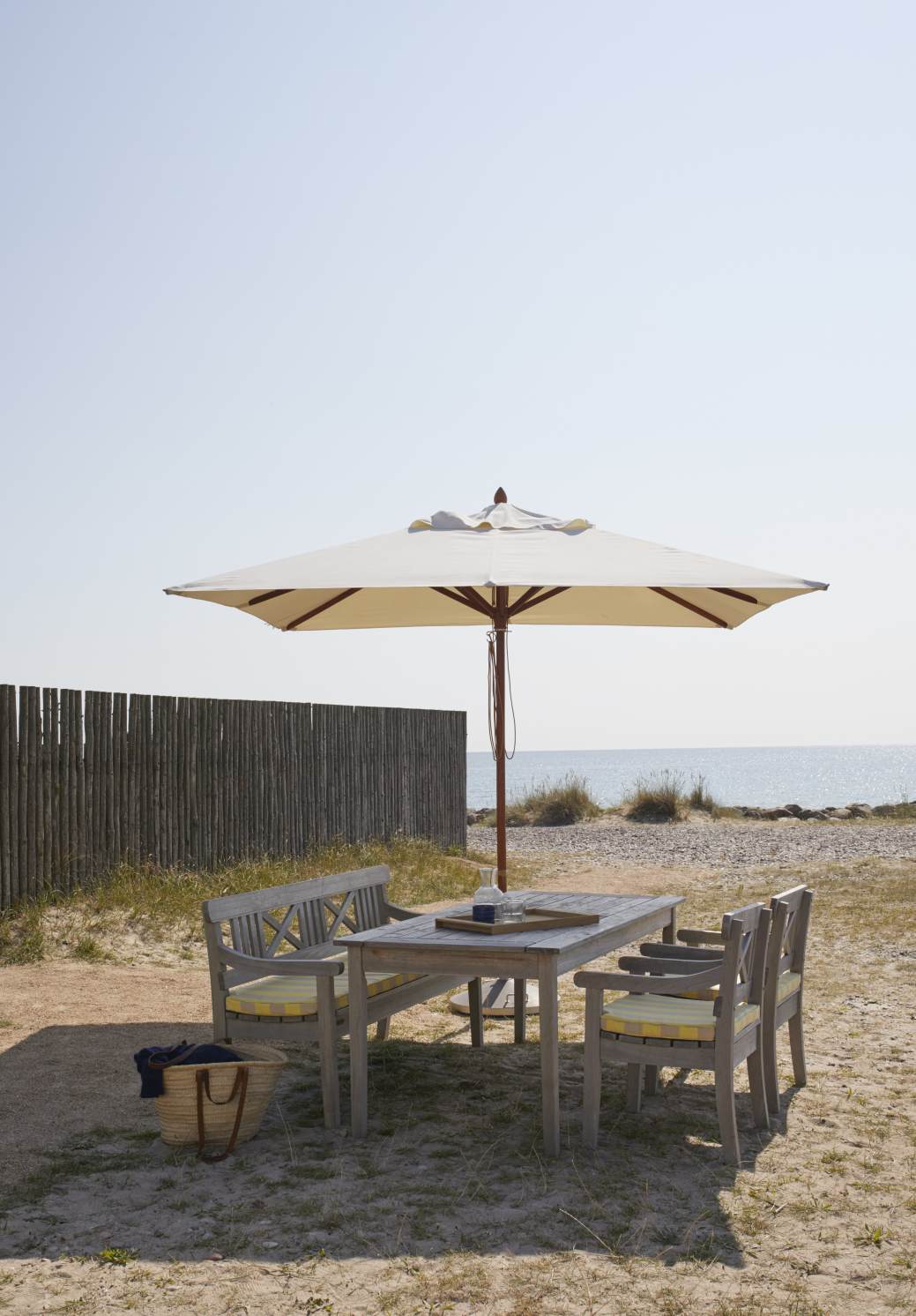 Drachmann Table Table à manger d'extérieur Skagerak by Fritz Hansen 