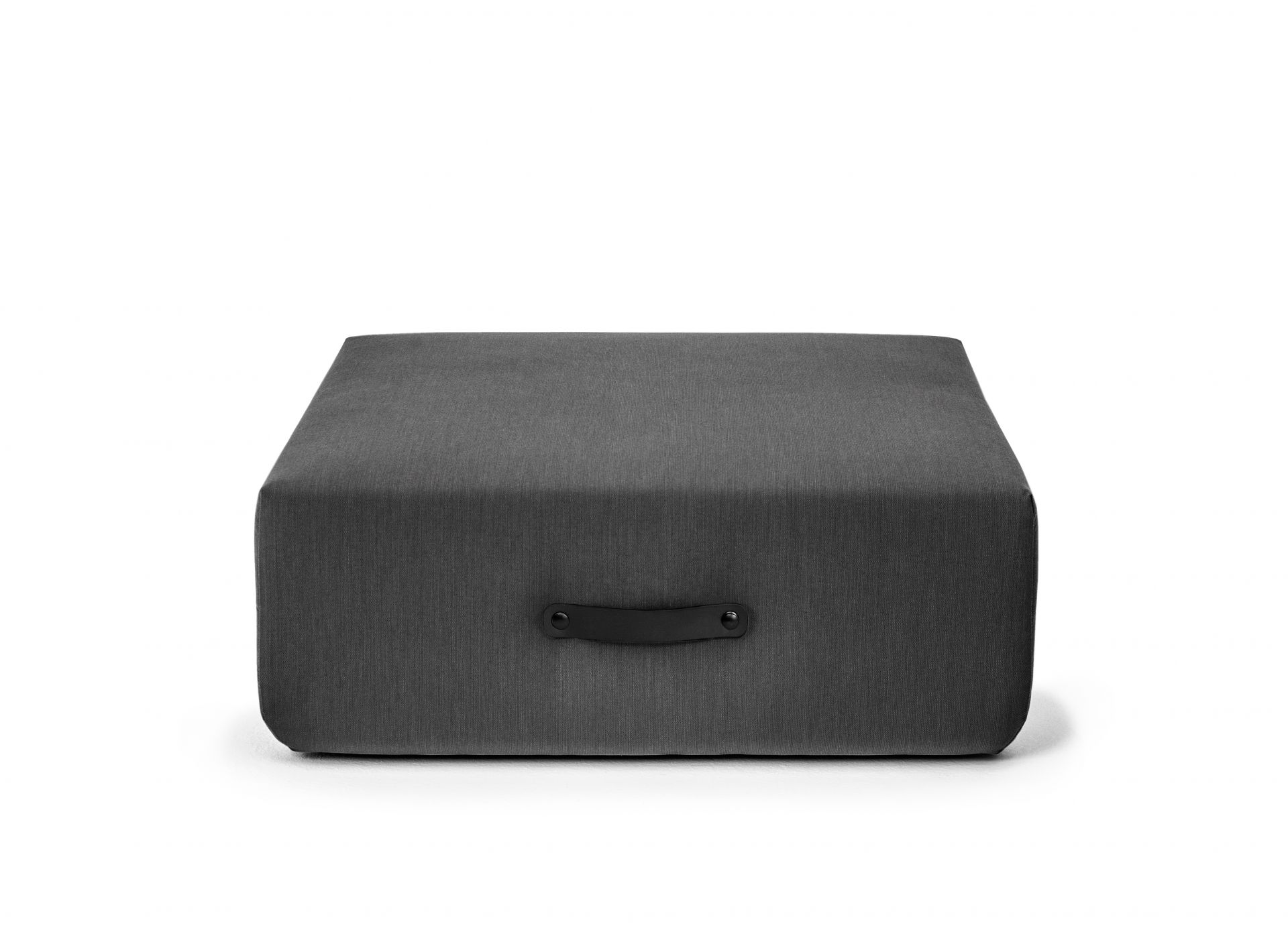 Miami Outdoor Canapé Pouf Anthracite Conmoto