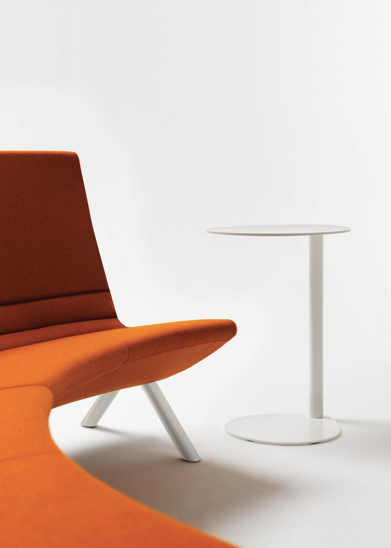 Easy Boy Table d'appoint grand Segis blanc
