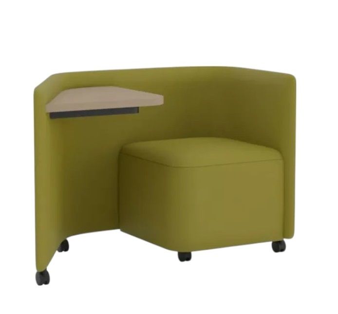In Out Office BU2266 Panel Lounge chaise avec bureau Andreu World