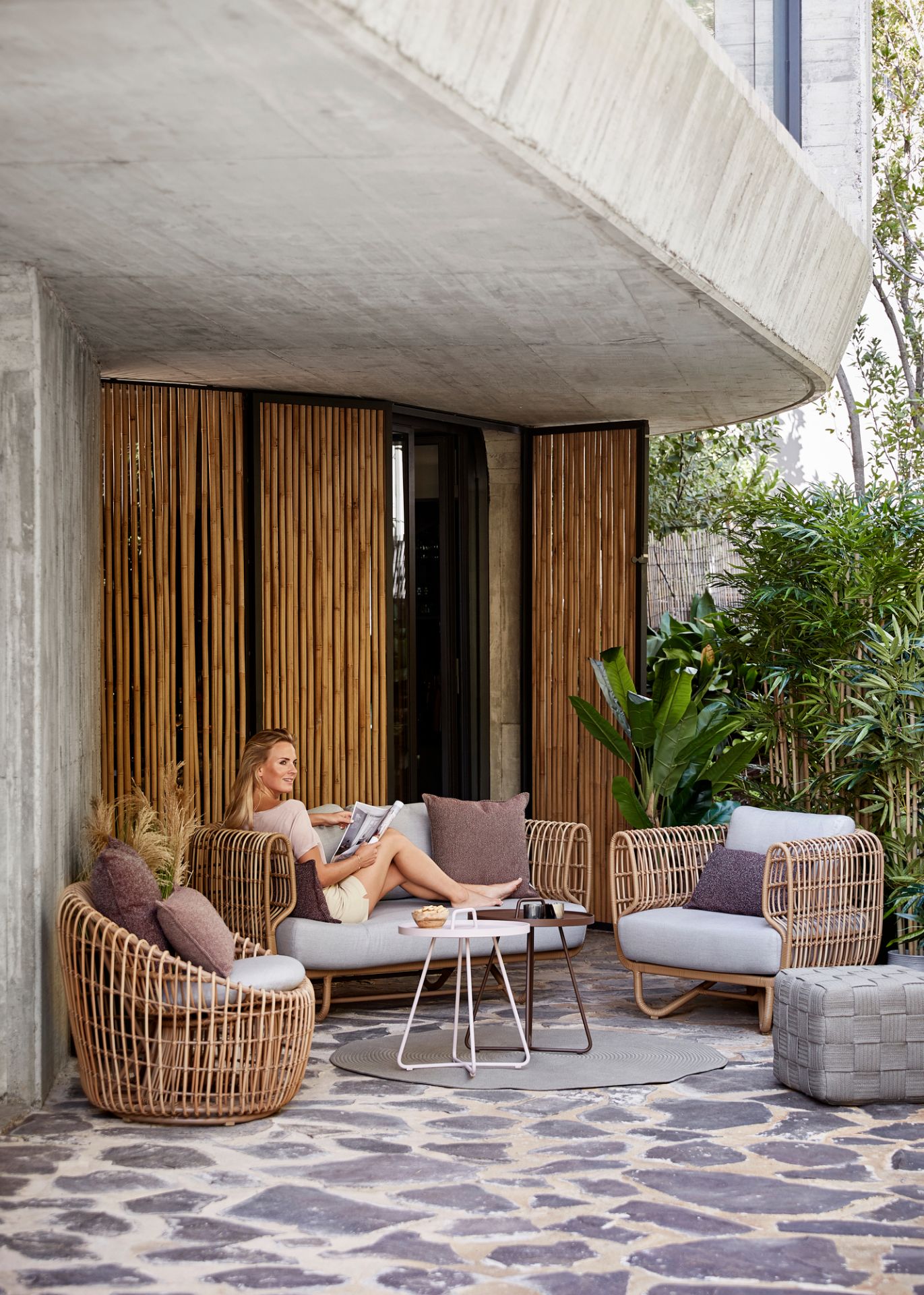 Nest Outdoor Canapé 2 places Cane-Line