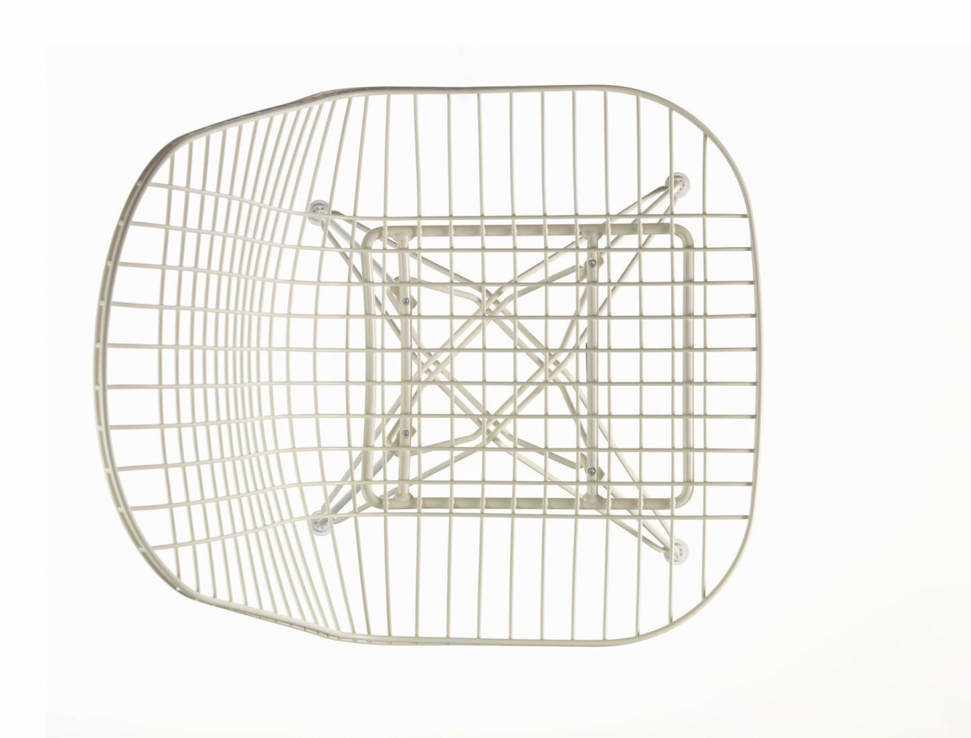 DKR Wire Chair Chaise assise rembourree Vitra
