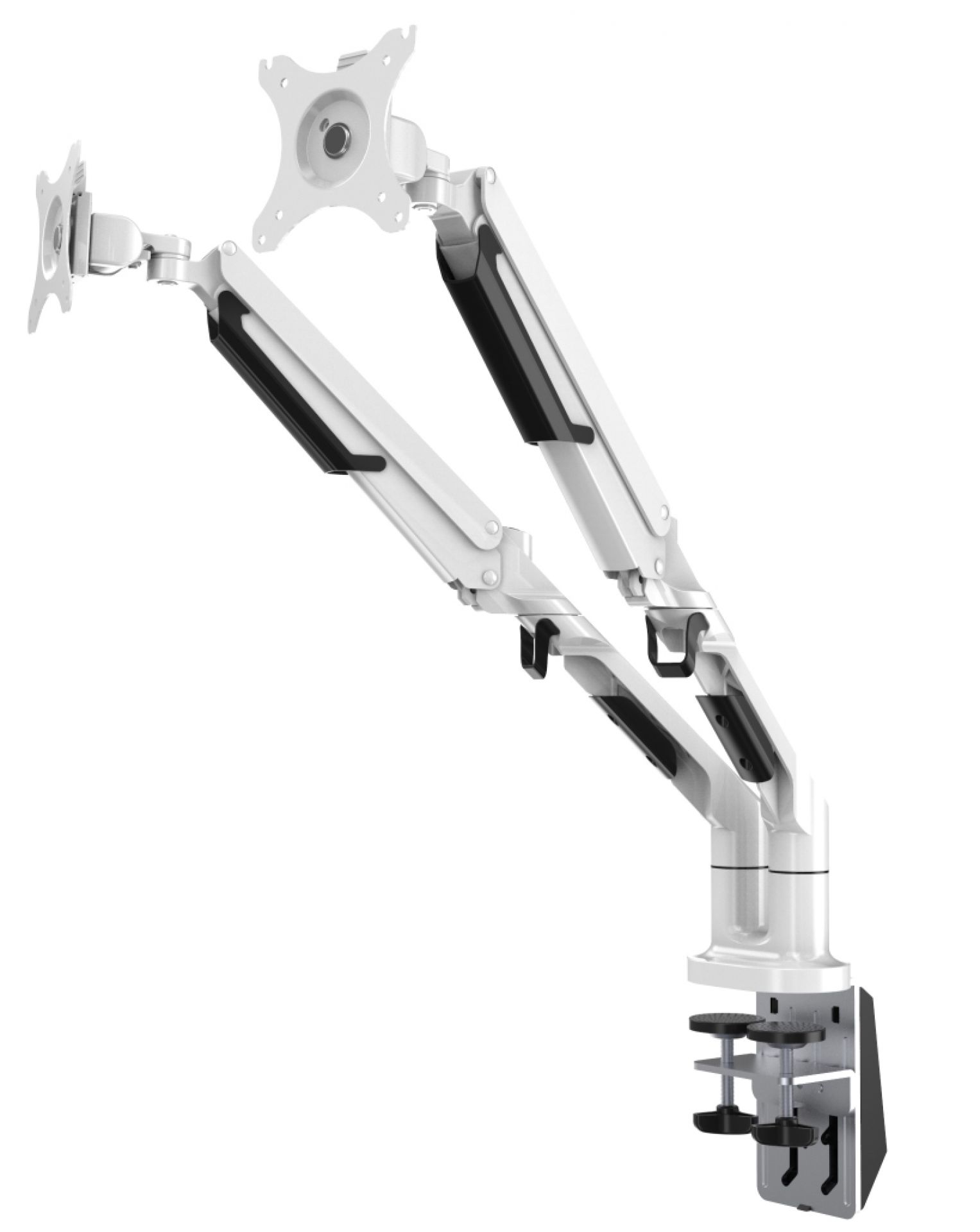Bras pivotant pour moniteur Hiplift Blanc