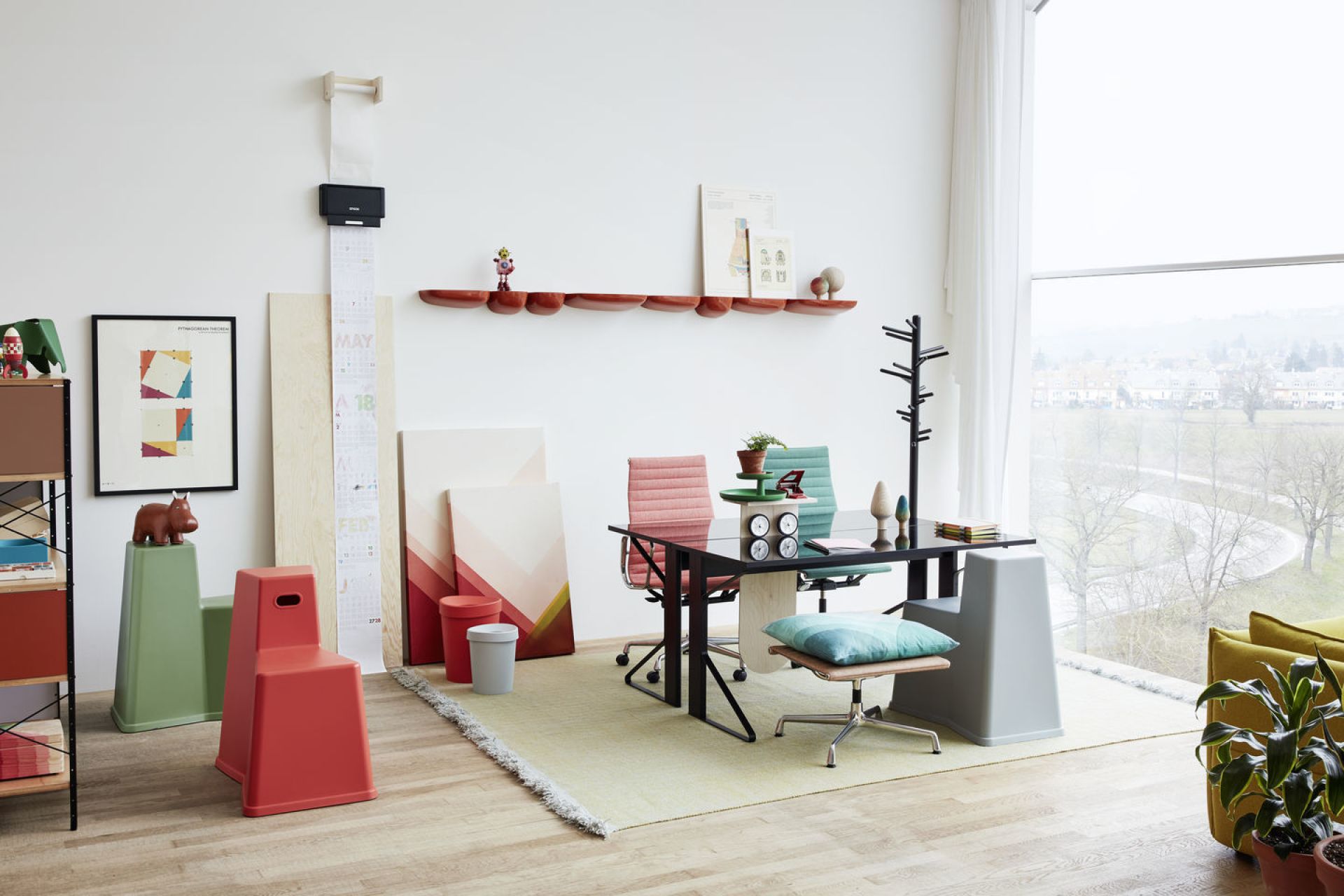 Corniches planche mur Large Vitra