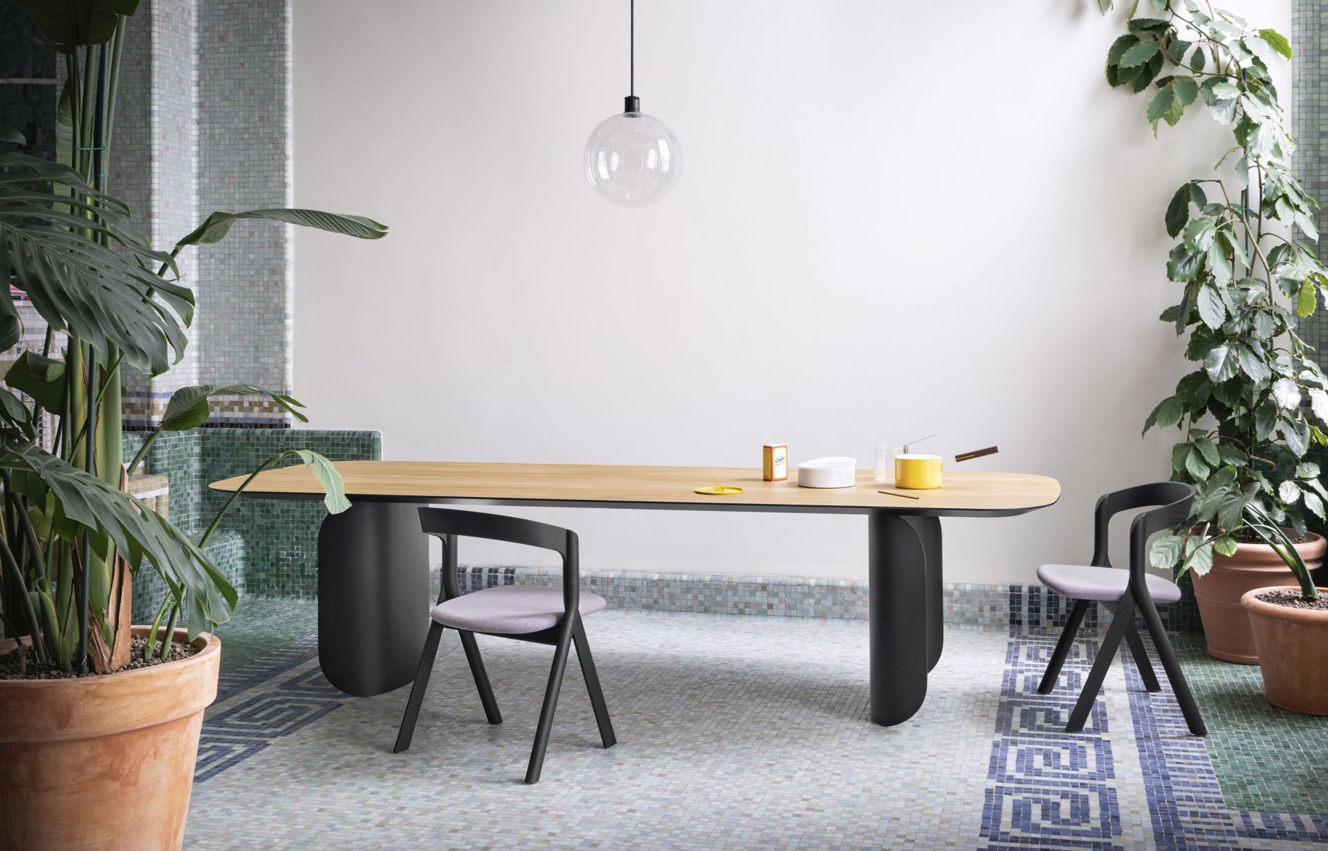Table Barry chêne flammé Miniforms