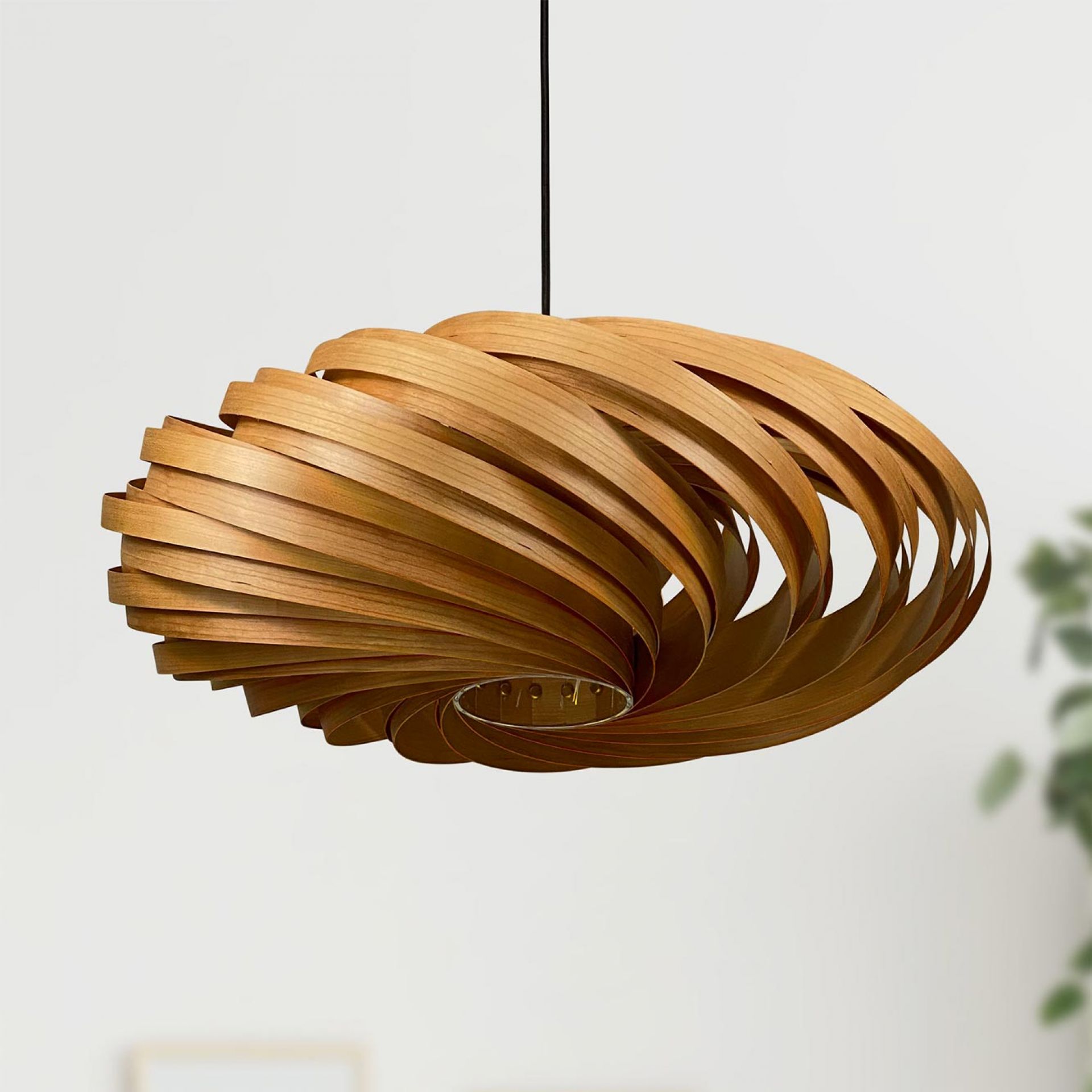 Veneria Lampe à suspendre Ø60 cm Cerisier Gofurnit