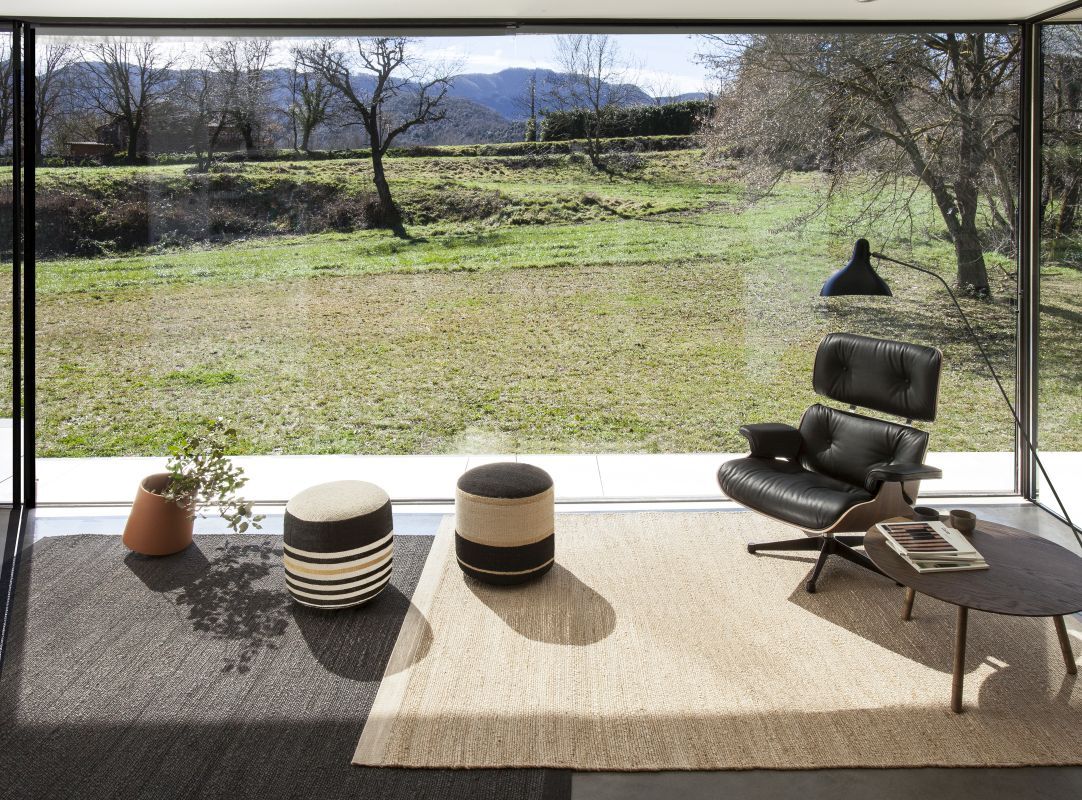Herb Tapis marron 250x350cm Nanimarquina