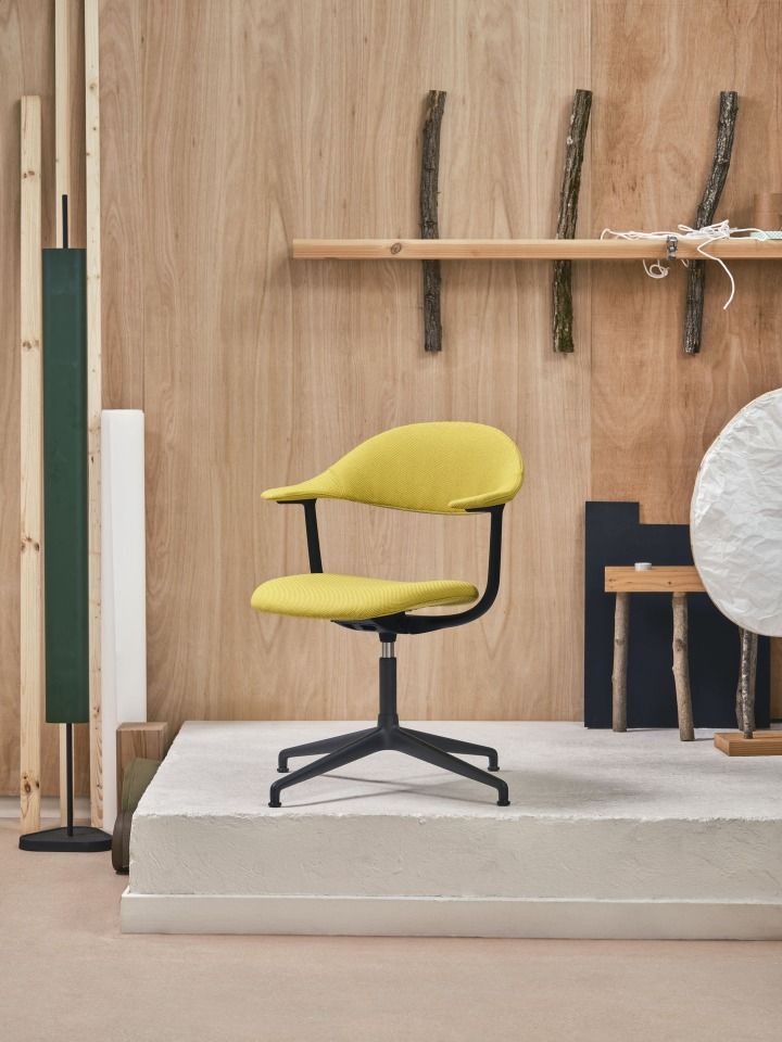 Mynt dossier et assise plastique Chaise de bureau Vitra