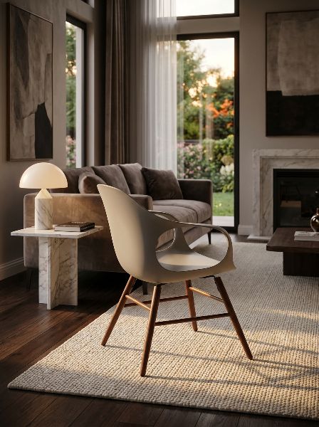 Elephantino Fauteuil bois piètement Kristalia