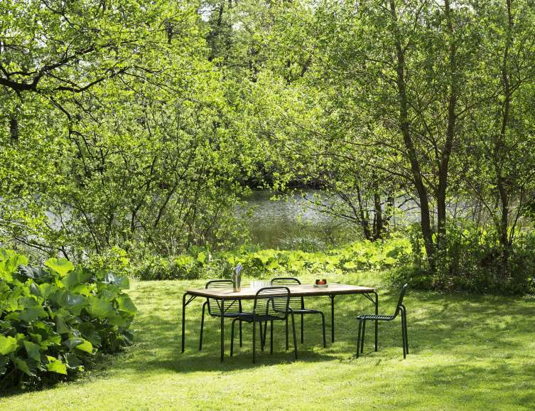 Vig Table 90 x 200 cm Table d'extérieur Normann Copenhagen  