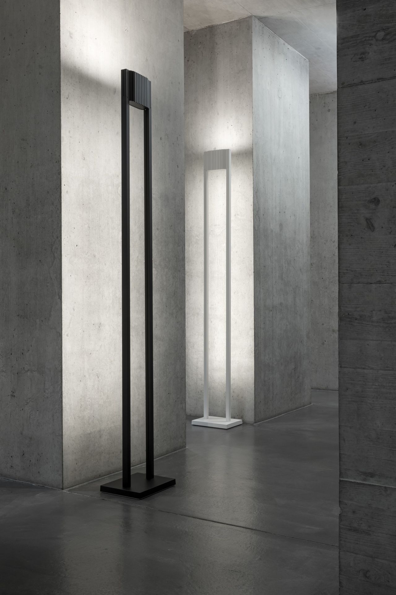 Unic LED Lampadaire Steve Léchot Luminaires Blanc