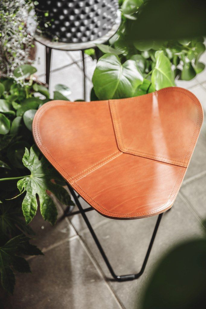 Pampa Flying Goose Tabouret Cuero 