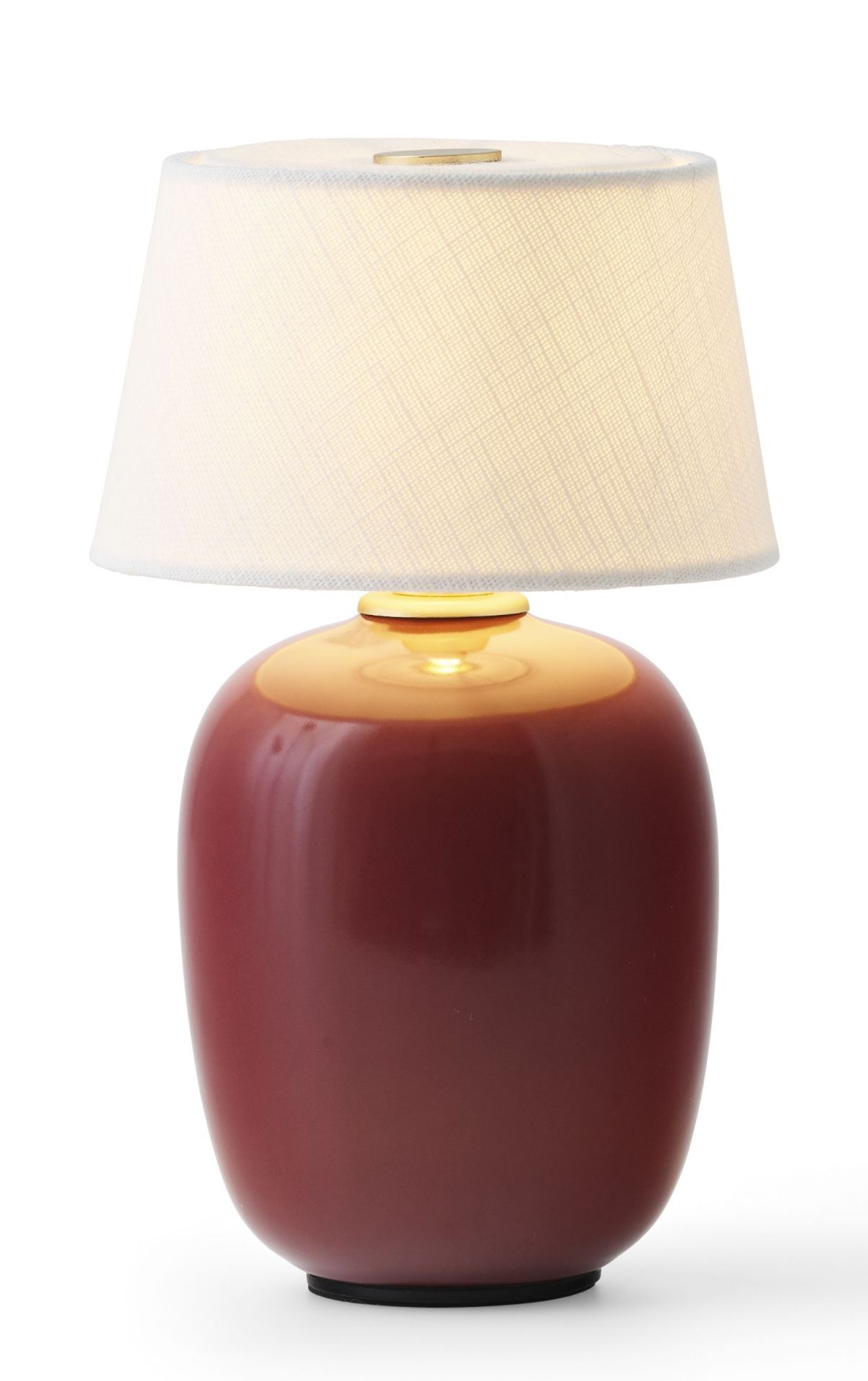 Torso lampe de table portable rubis Lampe à piles Audo