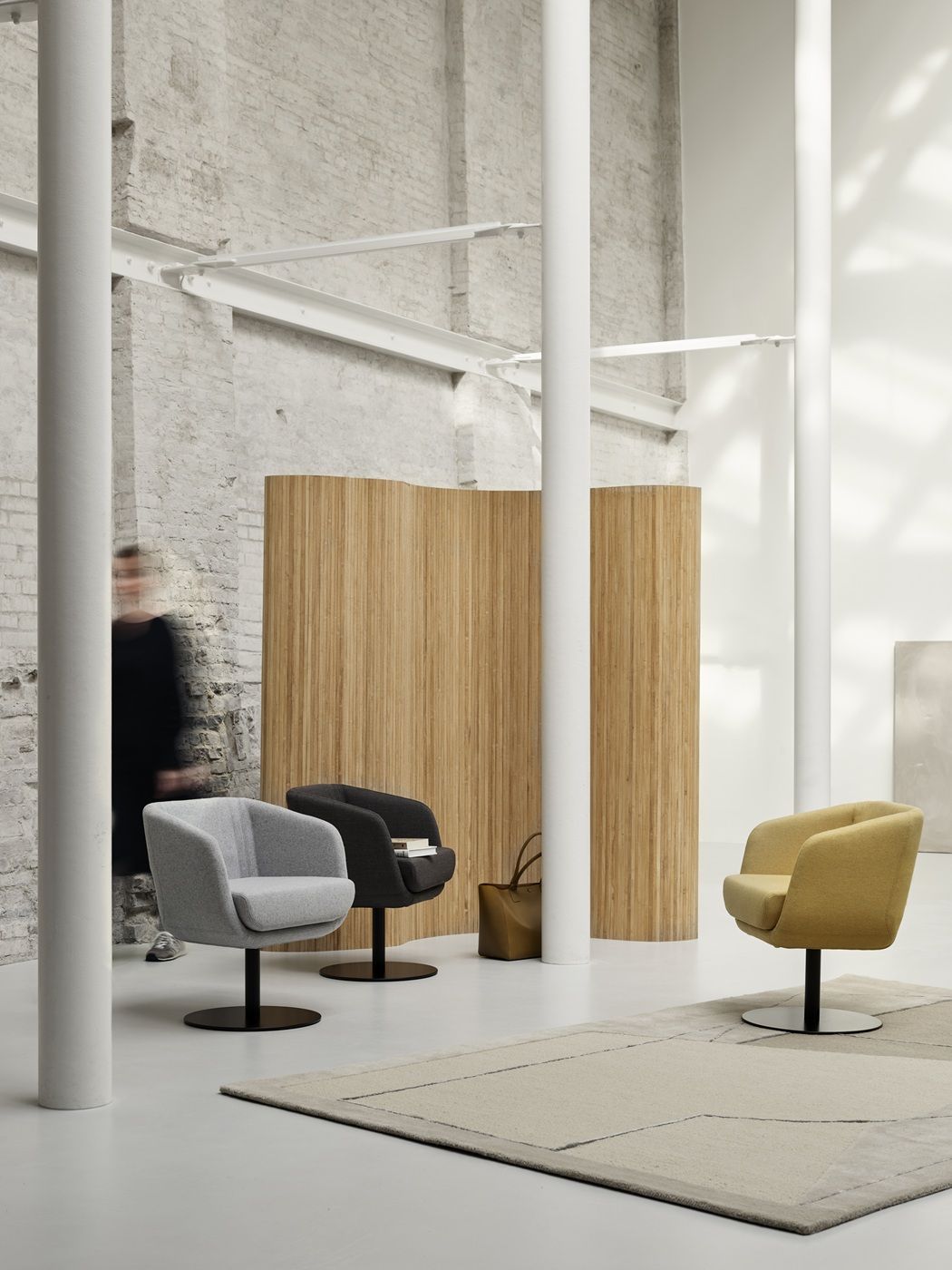 Shelly Swivel chair Chaise pivotante Softline