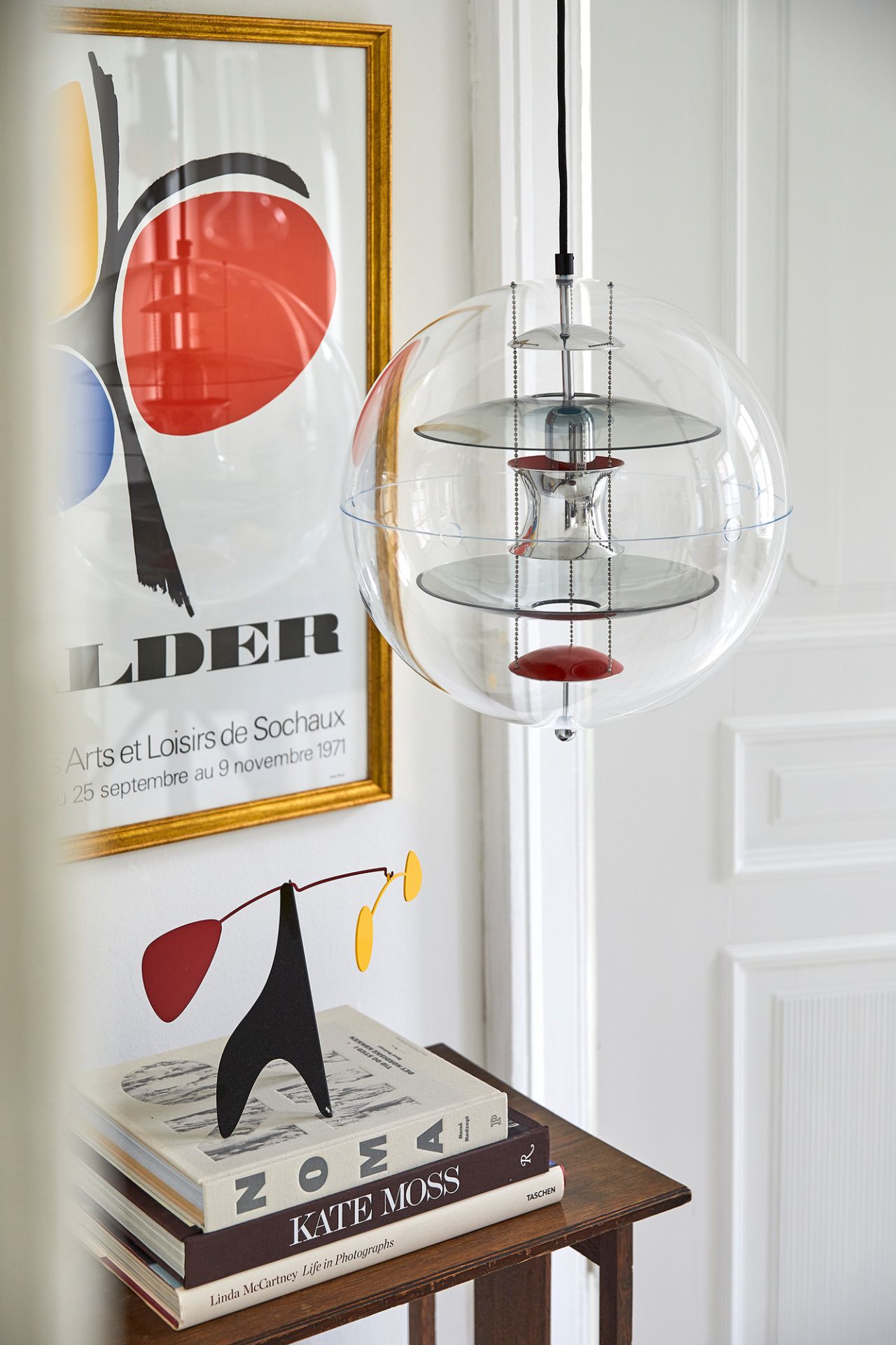 VP Globe Coloured Glass Lampe à suspension Verpan