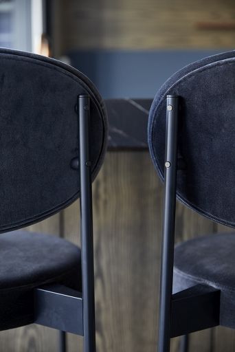 Series 430 Bar Stool Tabouret de bar 75 cm NOIR / REMIX 123 Verpan OFFRE SPECIALE