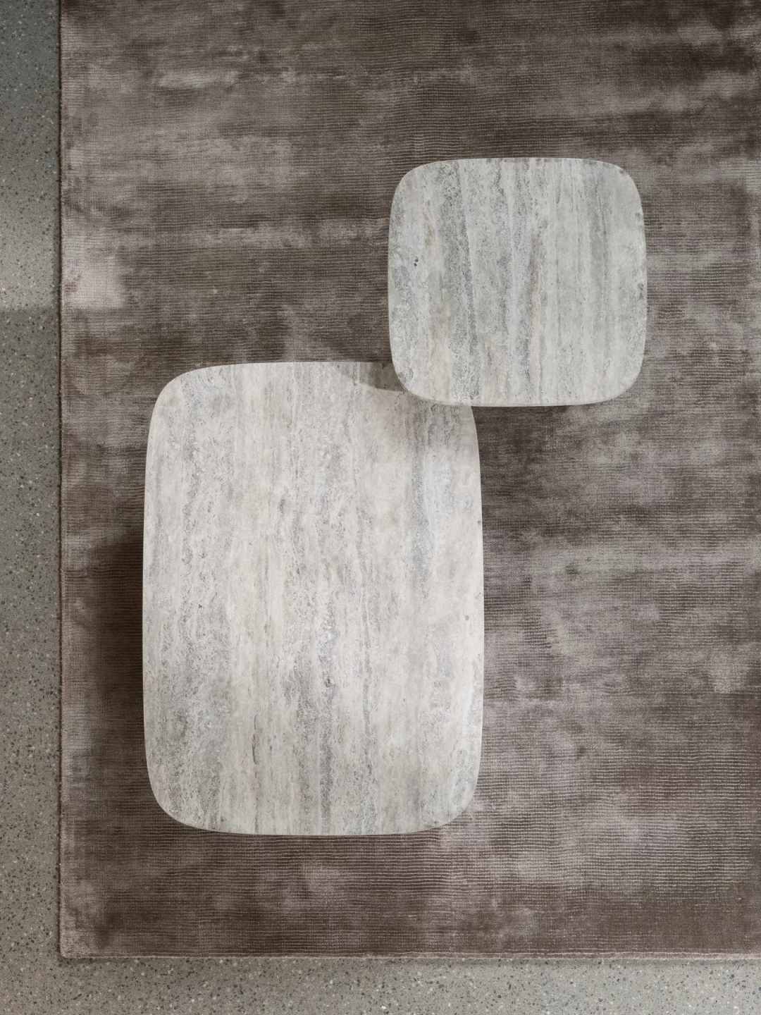 Volos table d'appoint L 52 x P 52 x H 34 cm Blomus