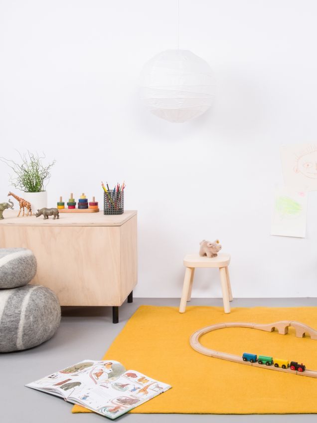 Mono Rectangulaire Tapis en feutre 160 x 230 cm myfelt