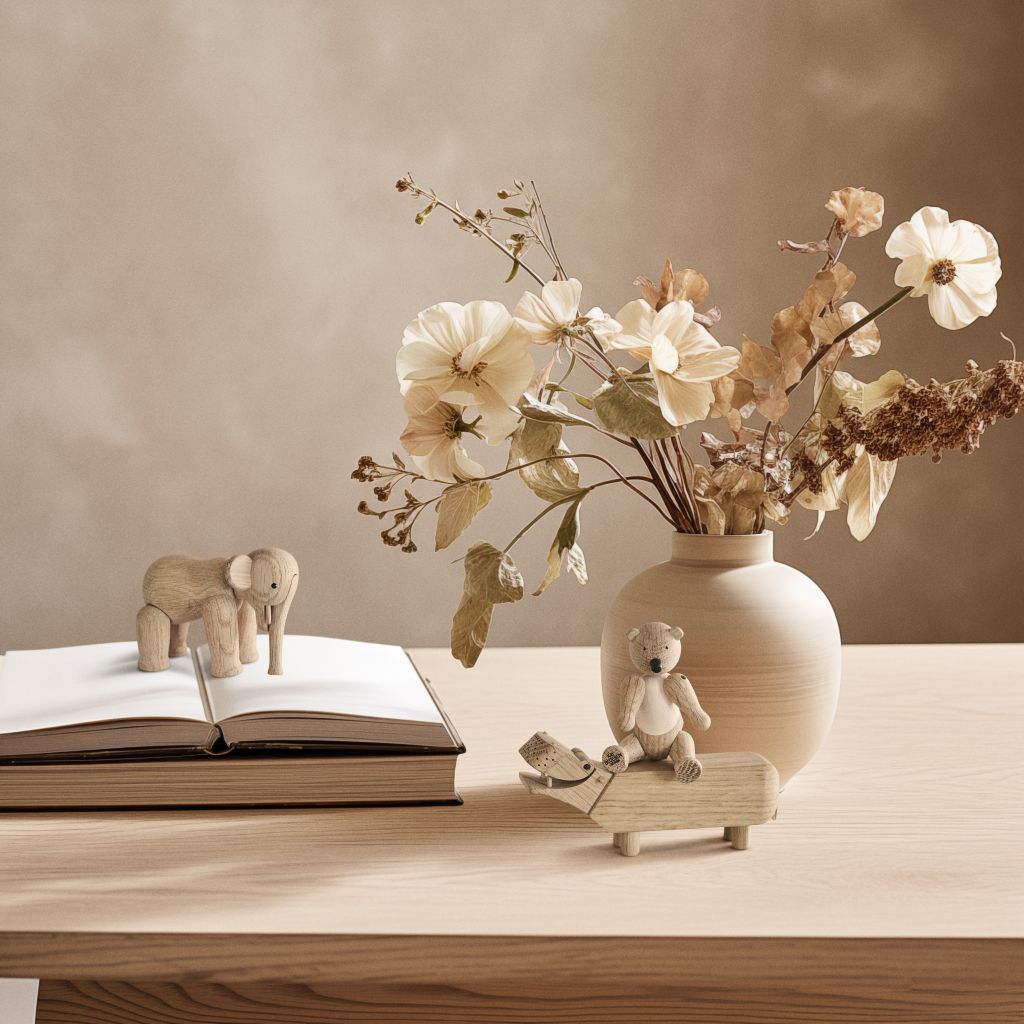 Set Liliput 3 pièces figure en bois Kay Bojesen