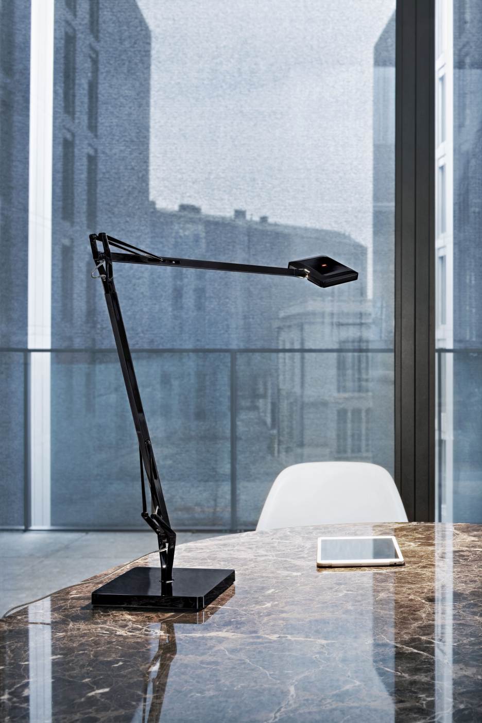 Kelvin Edge Base Lampe de table Flos Blanc